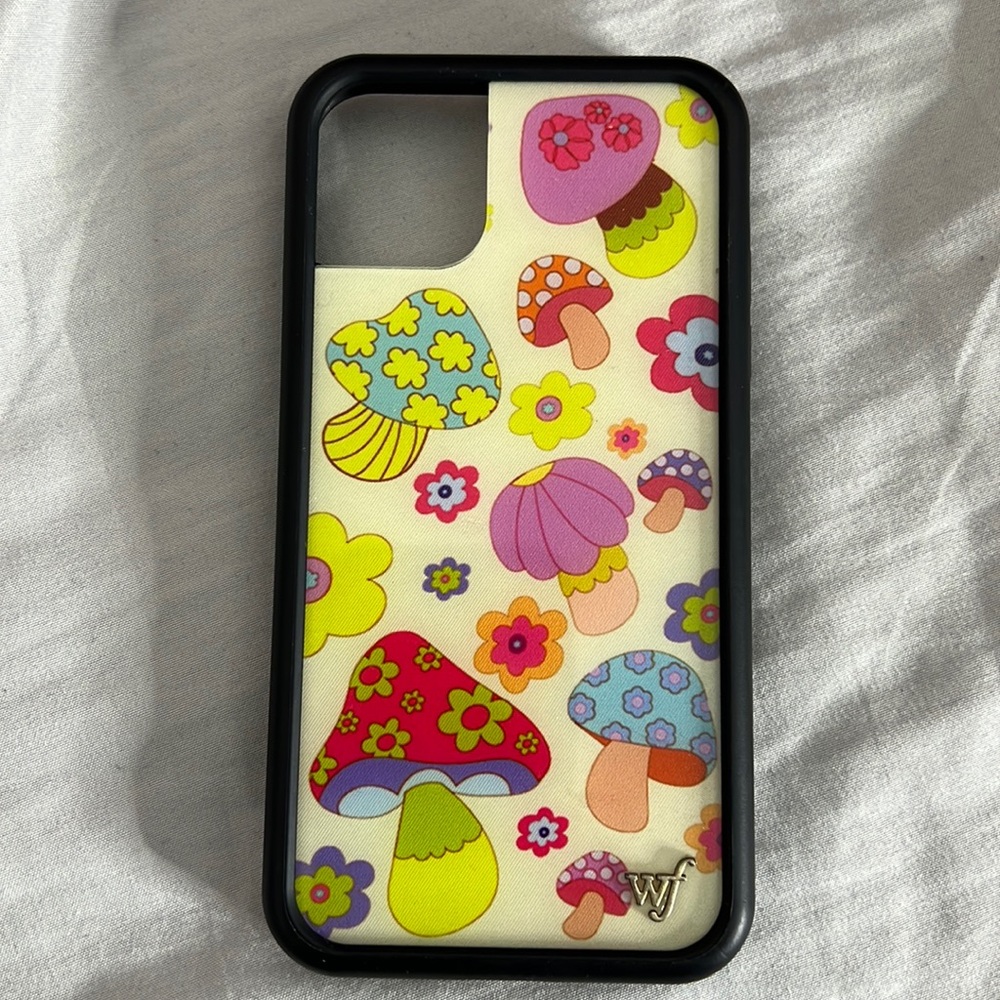 iPhone 11 Case Wildflower Mushroom Colorful Case